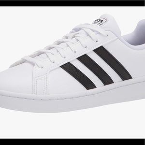 Adidas Sneakers Black Stripe Size 8
